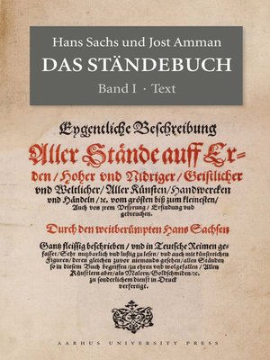 cover image of Das Standebuch